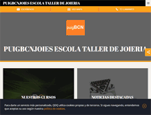 Tablet Screenshot of cursojoyeriabarcelona.com